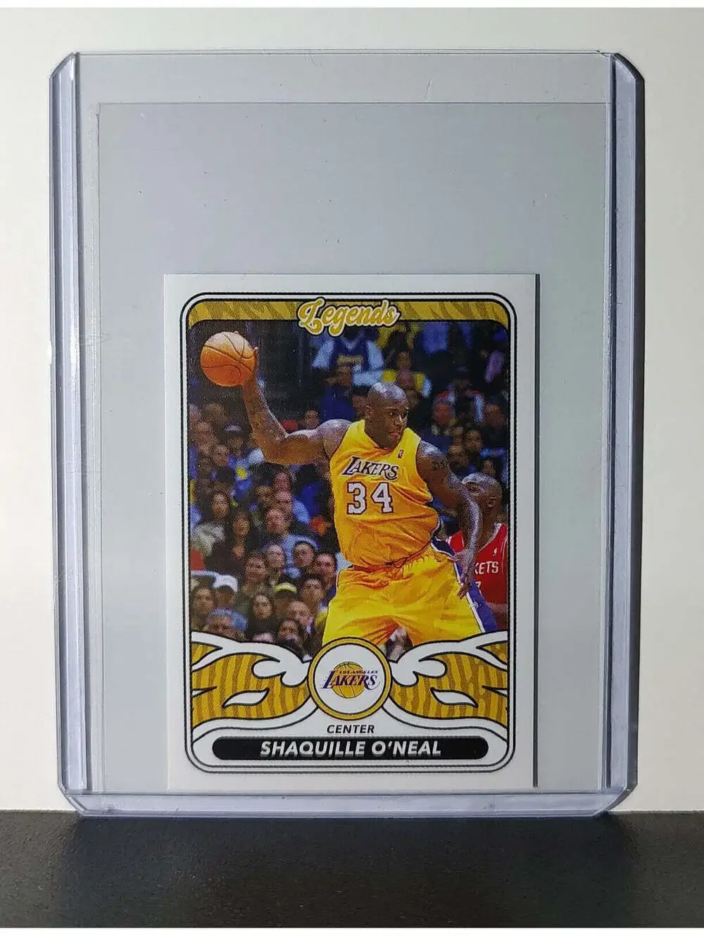 Shaquille O'Neal Legends 2024-25 Panini NBA #498 Sticker Card Los Angeles Lakers